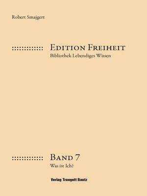cover image of Was ist ich?